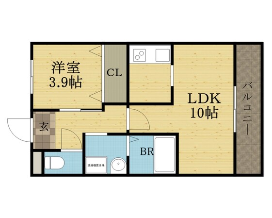 三田駅 徒歩22分 1階の物件間取画像